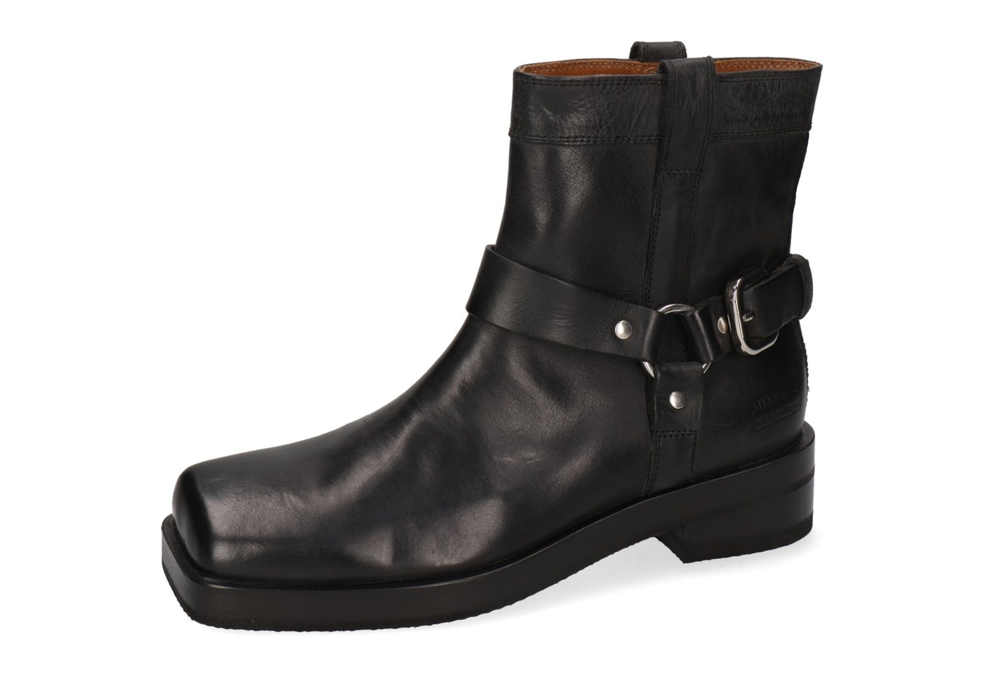 melvin & hamilton Sadie 2 Leder-Stiefeletten für Damen Stiefelette Flache Absätze, Echtes Leder, Vegetabile Gerbung