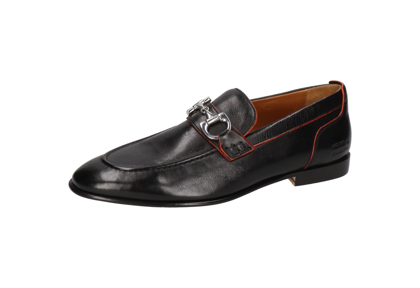 melvin & hamilton Santo 3 Leder-Loafers für Herren Loafer Flache Absätze, Echtes Leder, Vegetabile Gerbung