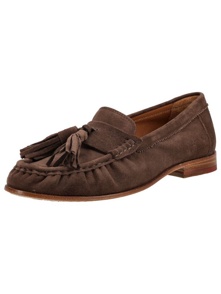 melvin & hamilton Slipper Veloursleder Slipper (braun)