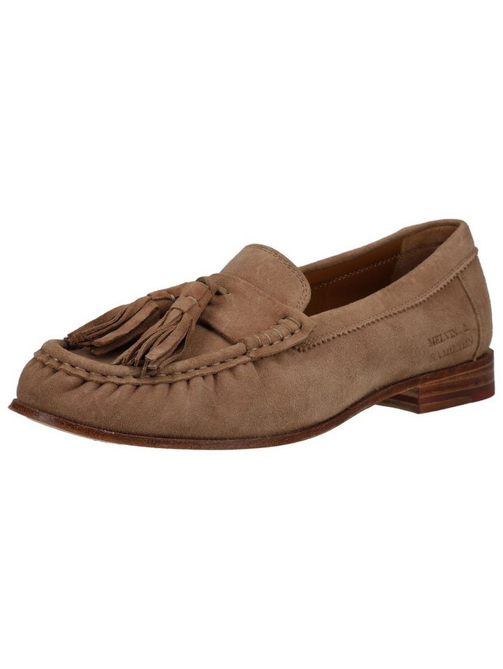 melvin & hamilton Slipper Veloursleder Slipper (braun)