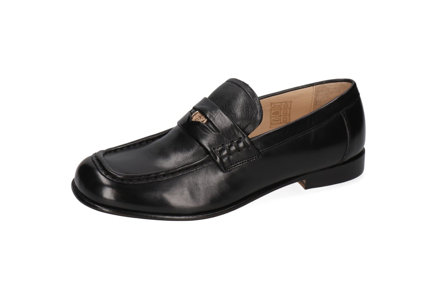melvin & hamilton Solana 1 Leder-Loafers für Damen Loafer Flache Absätze, Echtes Leder, Vegetabile Gerbung