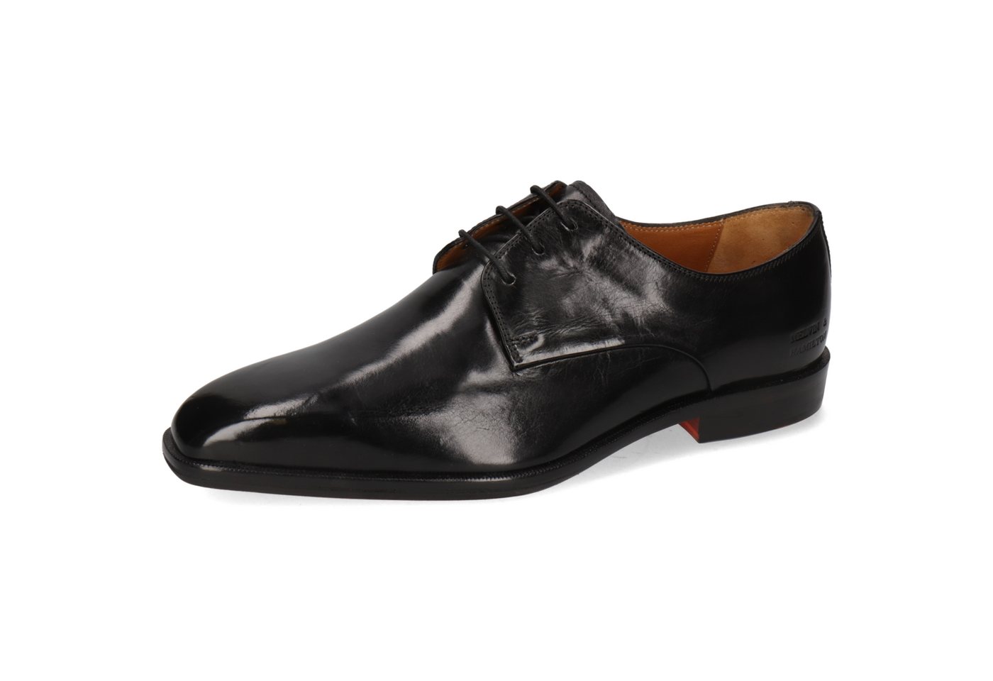 melvin & hamilton Stefano 1 Leder-Derby Schuhe für Herren Schnürschuh Flache Absätze, Echtes Leder, Vegetabile Gerbung