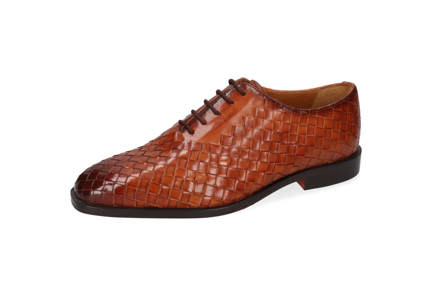 melvin & hamilton Stefano 8 Leder-Oxford Schuhe für Herren Schnürschuh Flache Absätze, Echtes Leder