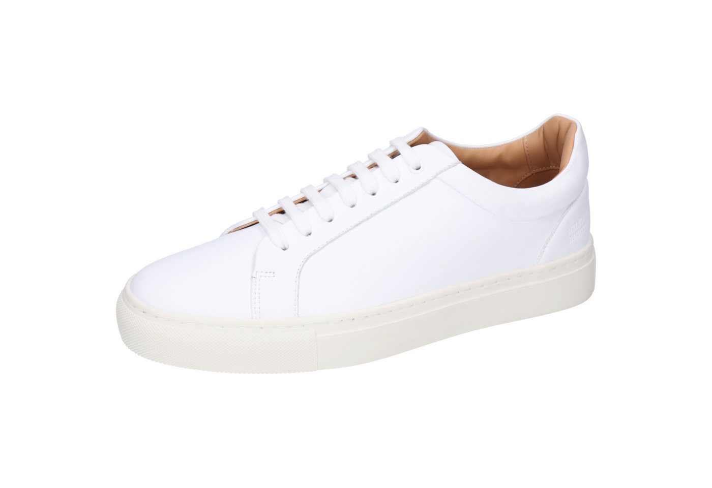 melvin & hamilton Tyler 1 Leder-Sneakers für Herren Sneaker Plateausohlen, Echtes Leder, Herausnehmbare Innensohle (weiß)