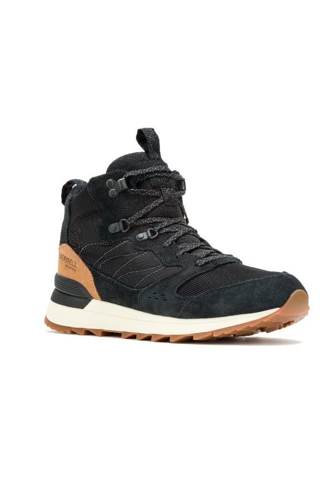 Merrell Alpine 83 SNKR Recraft Mid WP (wasserdicht, Wildleder/Mesh) schwarz Sneaker