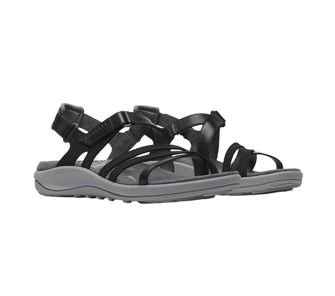Merrell Harbor Backstrap (Vollnarbenleder) schwarz Damen Sandale