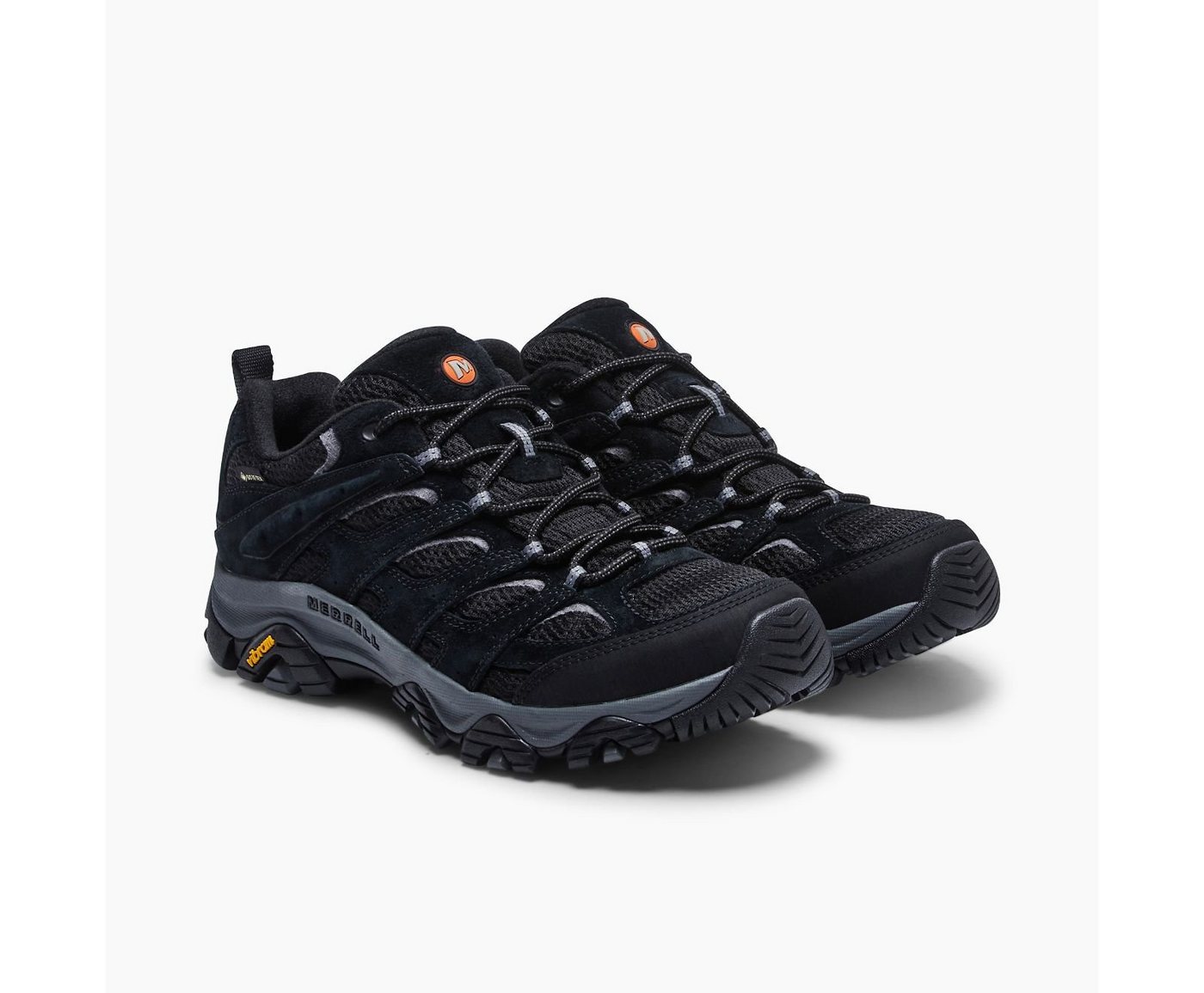 Merrell Moab 3 GTX (wasserdicht und atmungsaktiv) schwarz Herren Wanderschuh