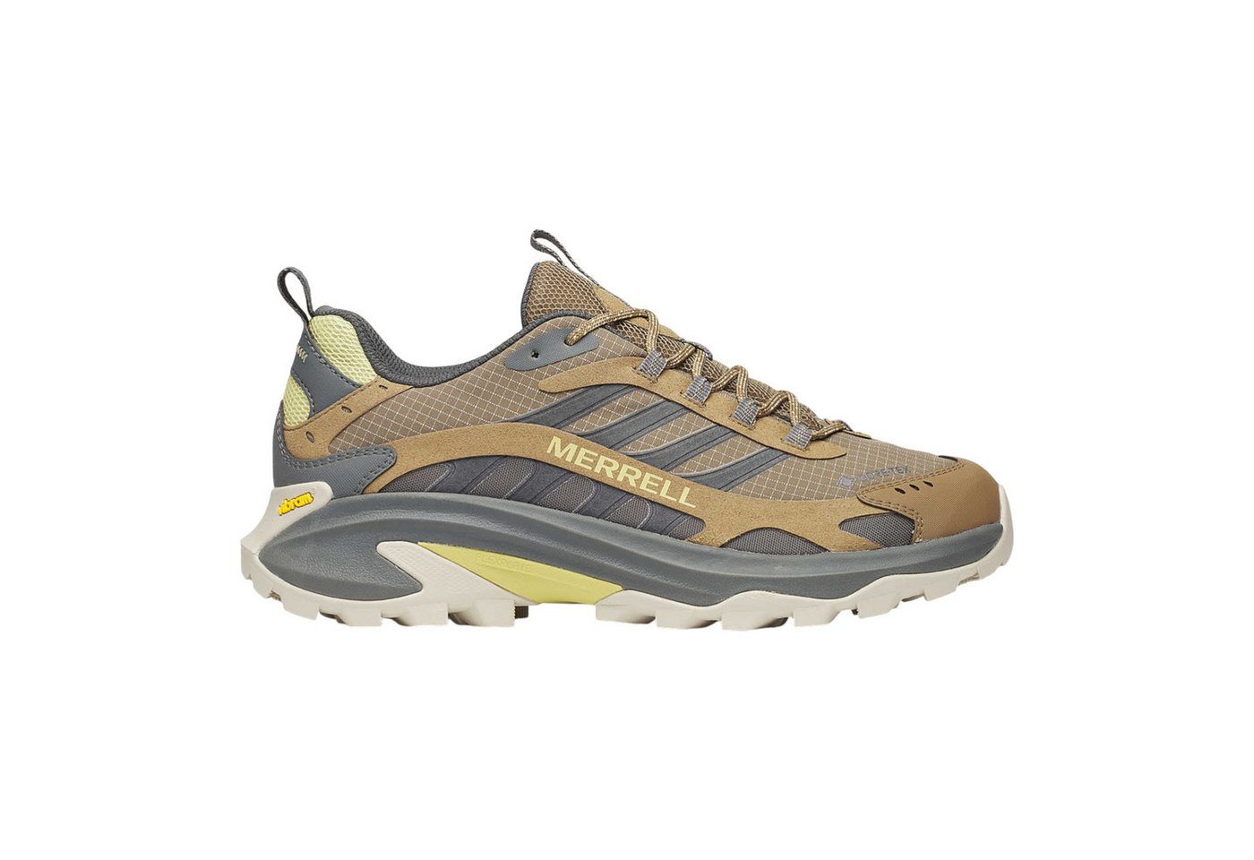 Merrell Moab Speed 2 GTX (Trail, wasserdicht) hellbraun/grau Herren Wanderschuh