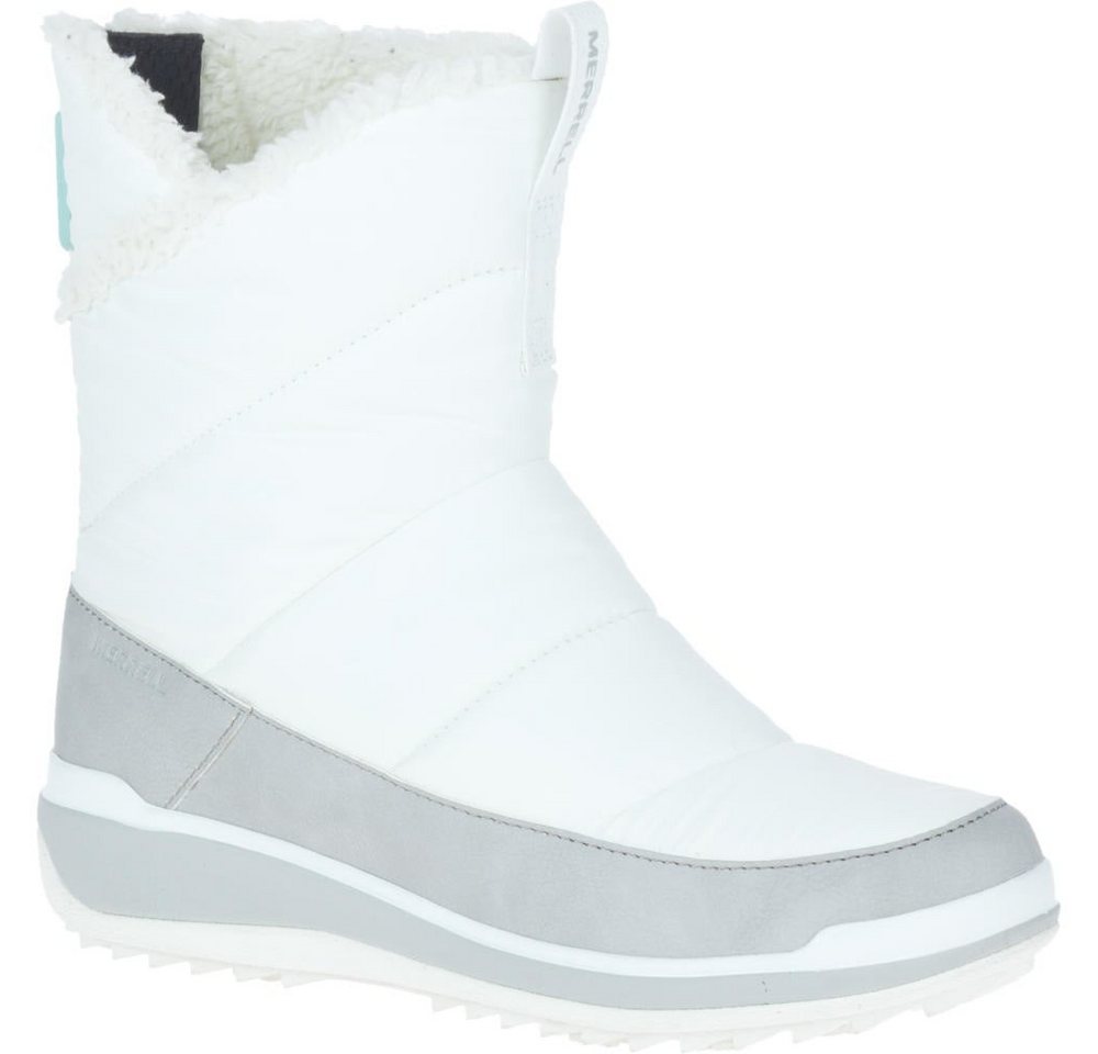 Merrell Snowcreek Sport Mid Zip Polar Waterproof/wasserdicht weiss Damen Winterstiefel