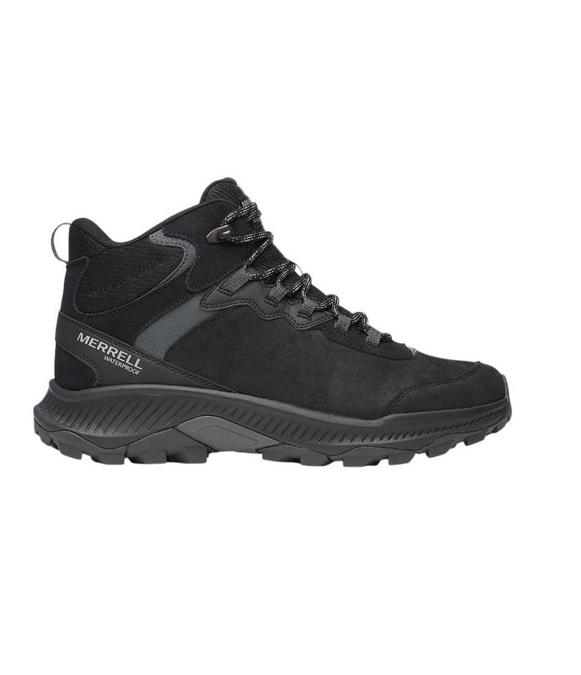 Merrell Speed Strike 2 Leather WP (Vollnarbenleder, wasserdicht) schwarz Wanderschuh