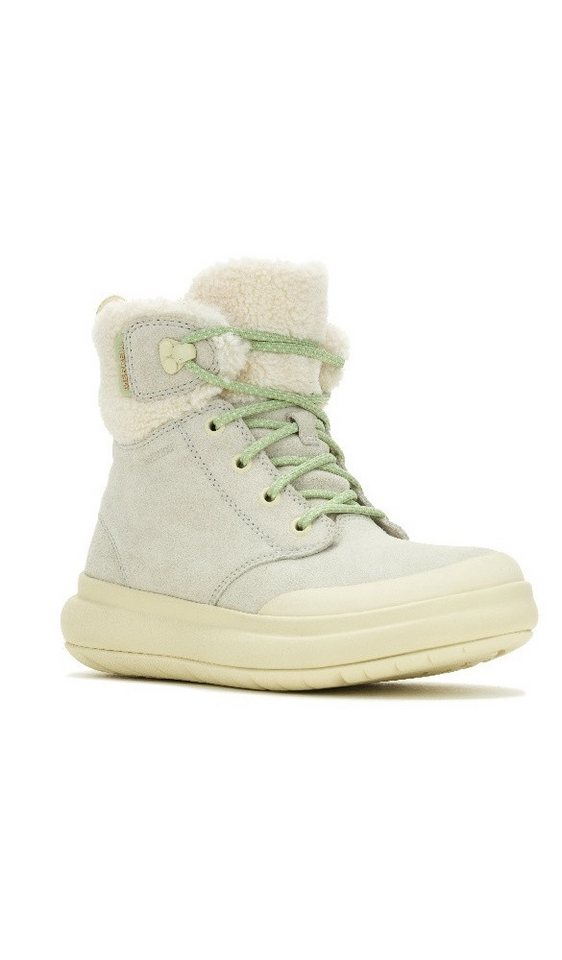 Merrell Winterschuhe Marquette Thermo Lace Waterproof (Veloursleder) Winterstiefel (grün)
