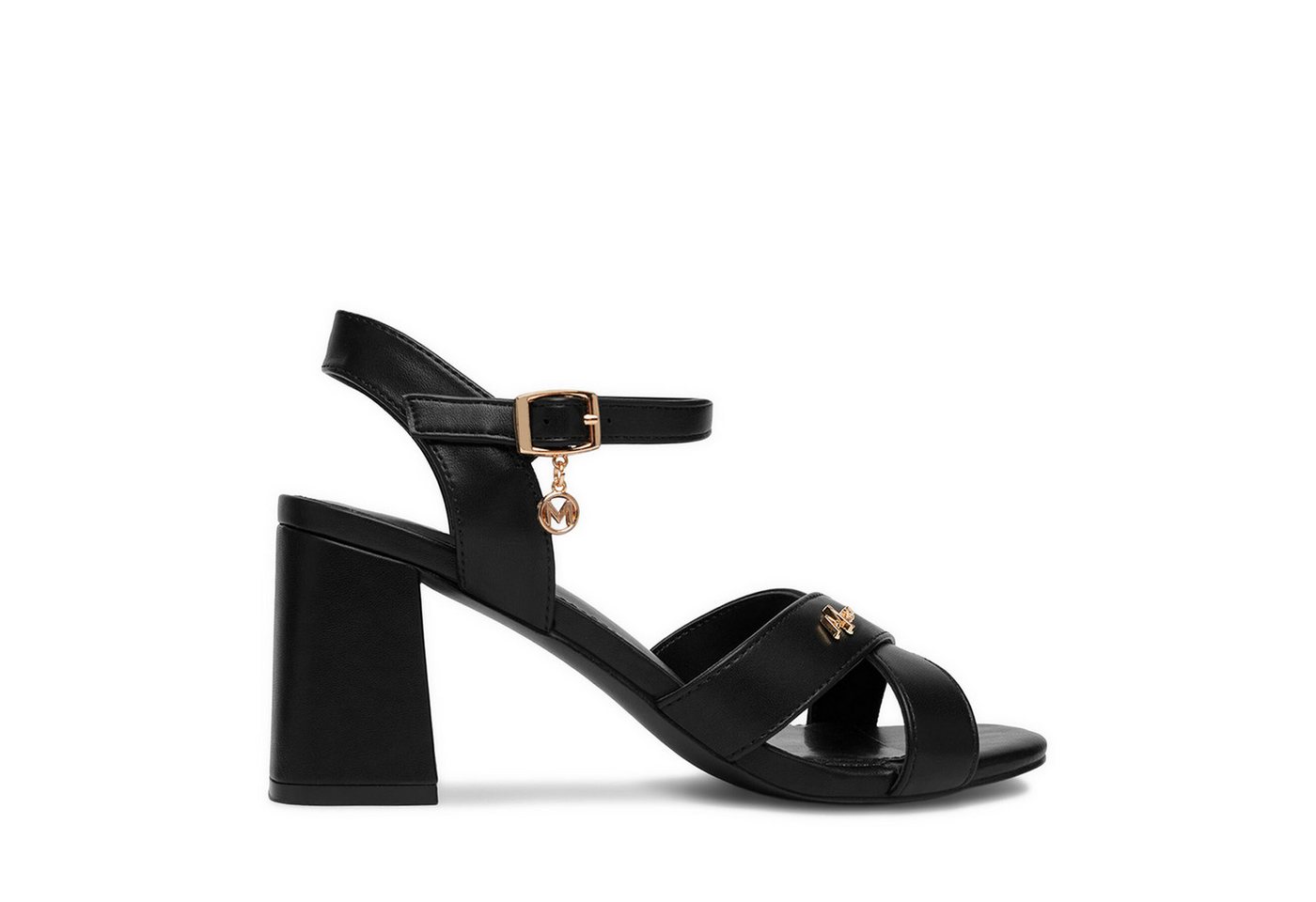 Mexx Damen-Sandalen Schwarz Sandale (schwarz)