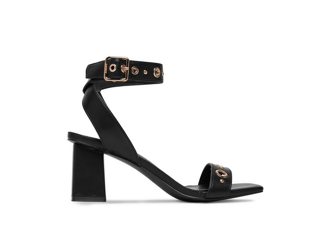 Mexx Damen-Sandalen Schwarz Sandale (schwarz)