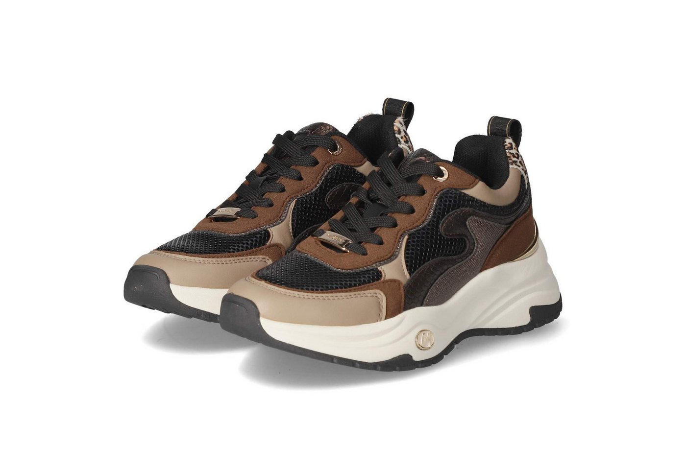 Mexx MI001002653W2120 Damen Synthetik schwarz Schnürschuh