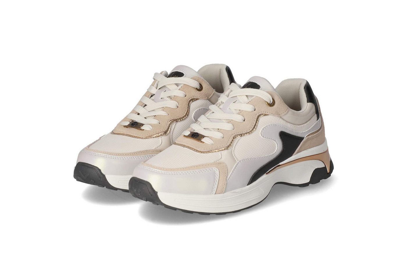 Mexx MI001006651W2100 Damen Textil braun Schnürschuh