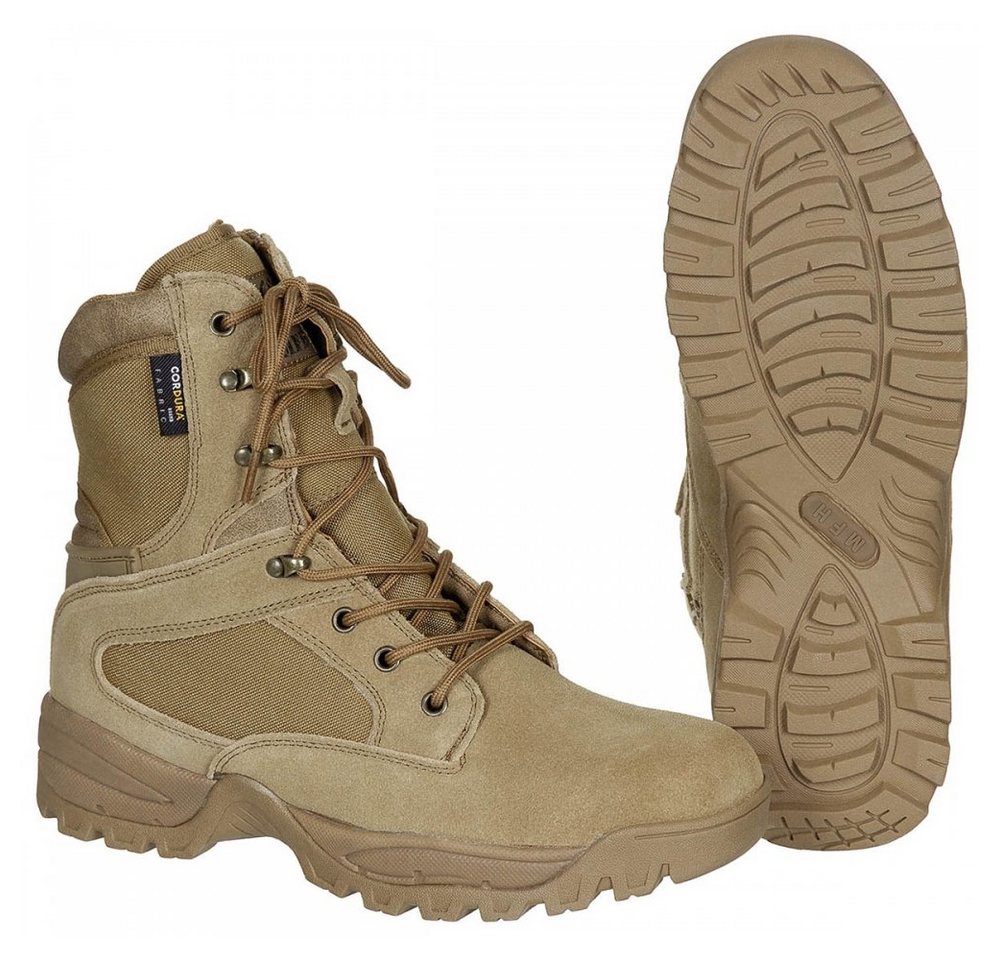 MFH Stiefel, "Mission", Cordura, gefüttert, coyote tan - 45 Trekkingschuh