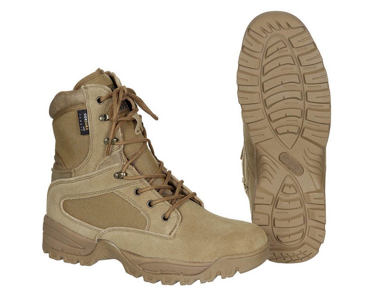 MFH Stiefel, "Mission", Cordura, gefüttert, coyote tan 43 Outdoorschuh