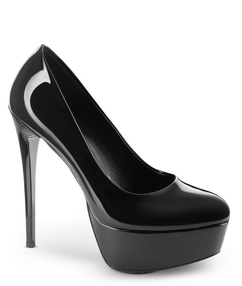Michael Soul Aria schwarz lack High-Heel-Pumps