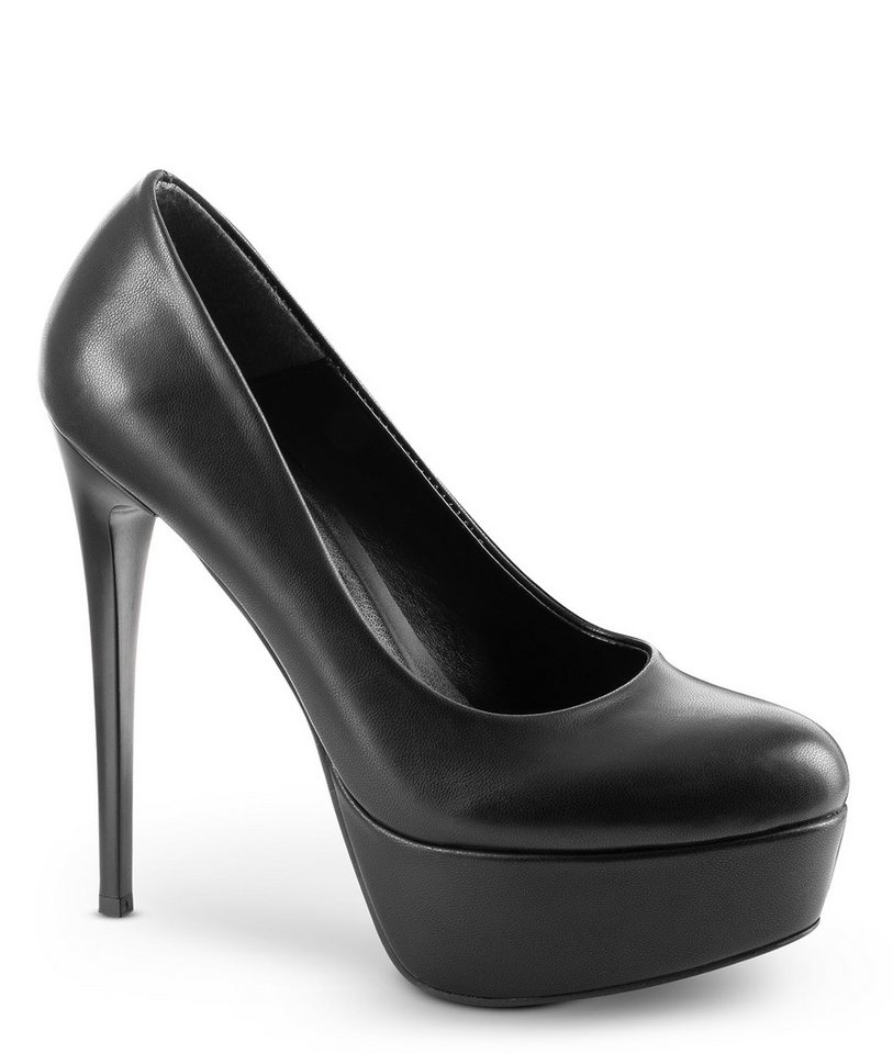 Michael Soul Aria schwarz matt High-Heel-Pumps