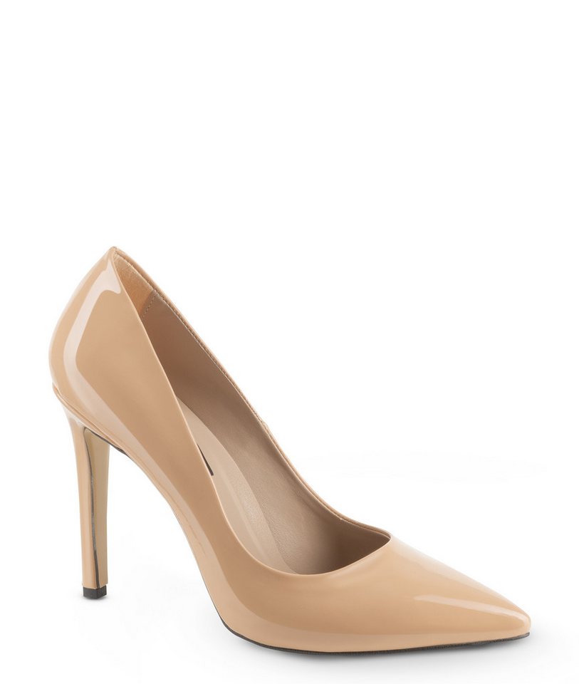 Michael Soul Lucia beige lack High-Heel-Pumps