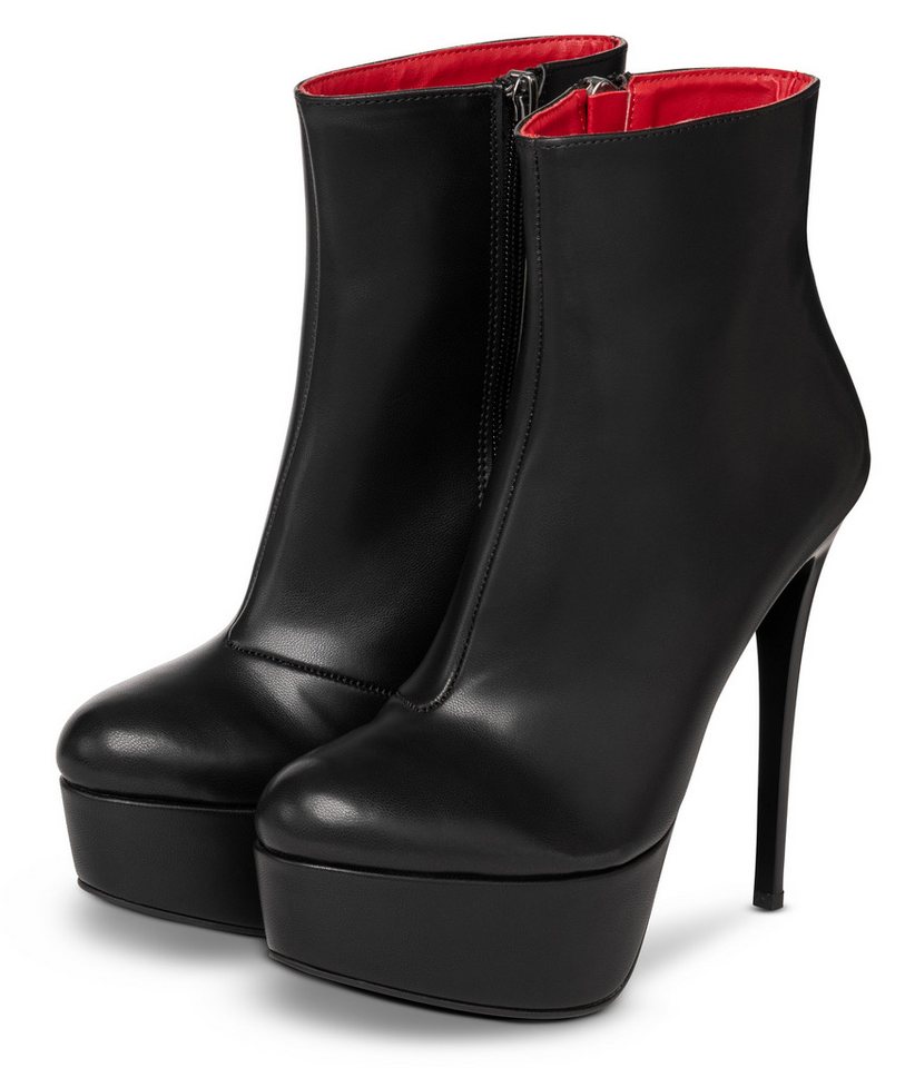 Michael Soul Plateau Stiefeletten Schwarz Valeria Plateaupumps