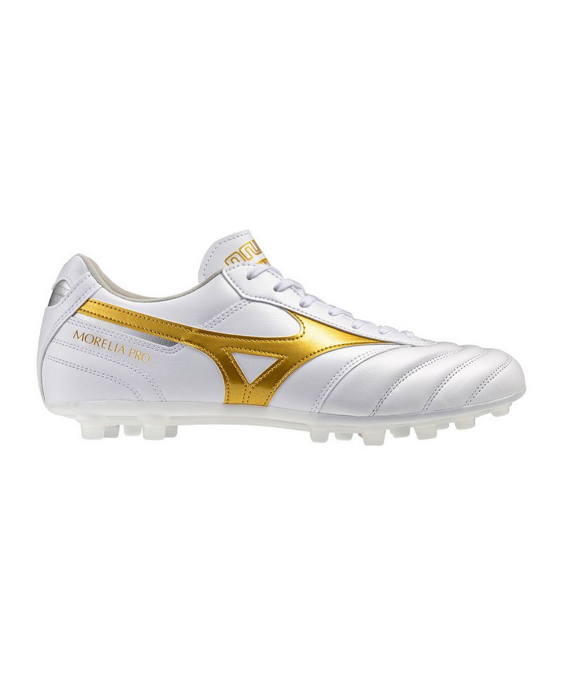 Mizuno Morelia II Pro AG Prism Weiß Unisex Fußballschuh