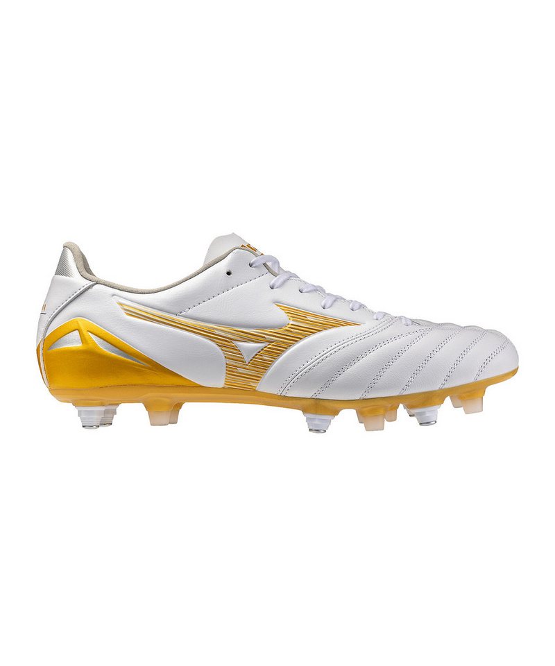 Mizuno Morelia Neo IV Pro SG Bright Weiß Unisex Fußballschuh