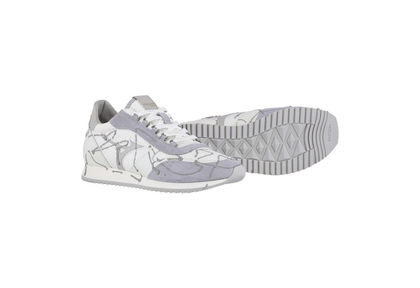Mizuno Naos 2 weiss/grau Herren Sneaker