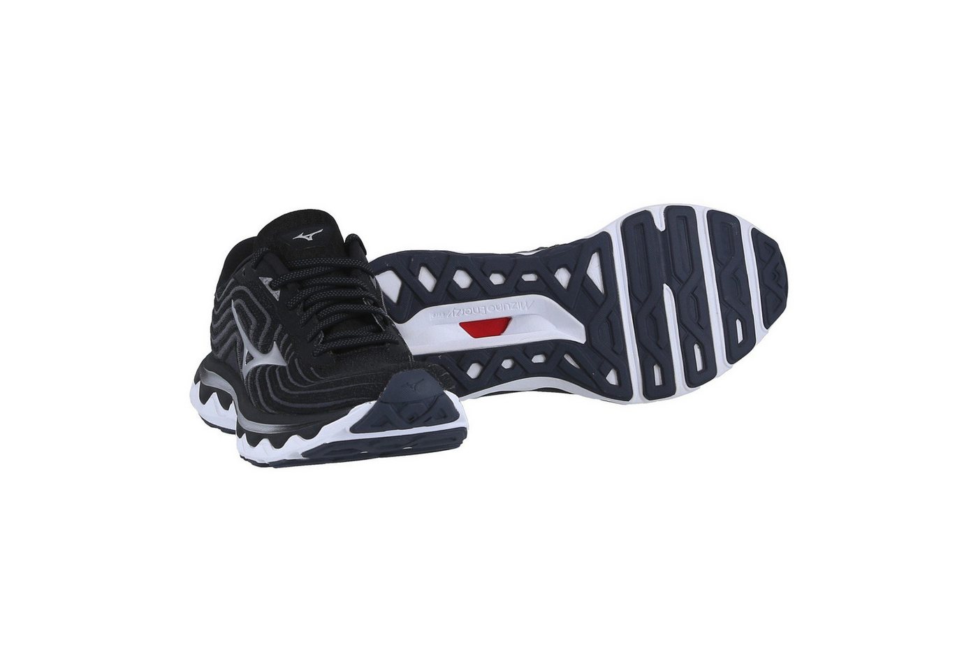 Mizuno Wave Horizon 6 (Stabilität) schwarz Damen Laufschuh