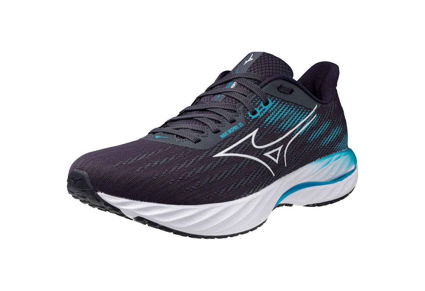 Mizuno WAVE Inspire 21 Men J1GC2544-51 Laufschuh Wave Dämpfung und Stabilität