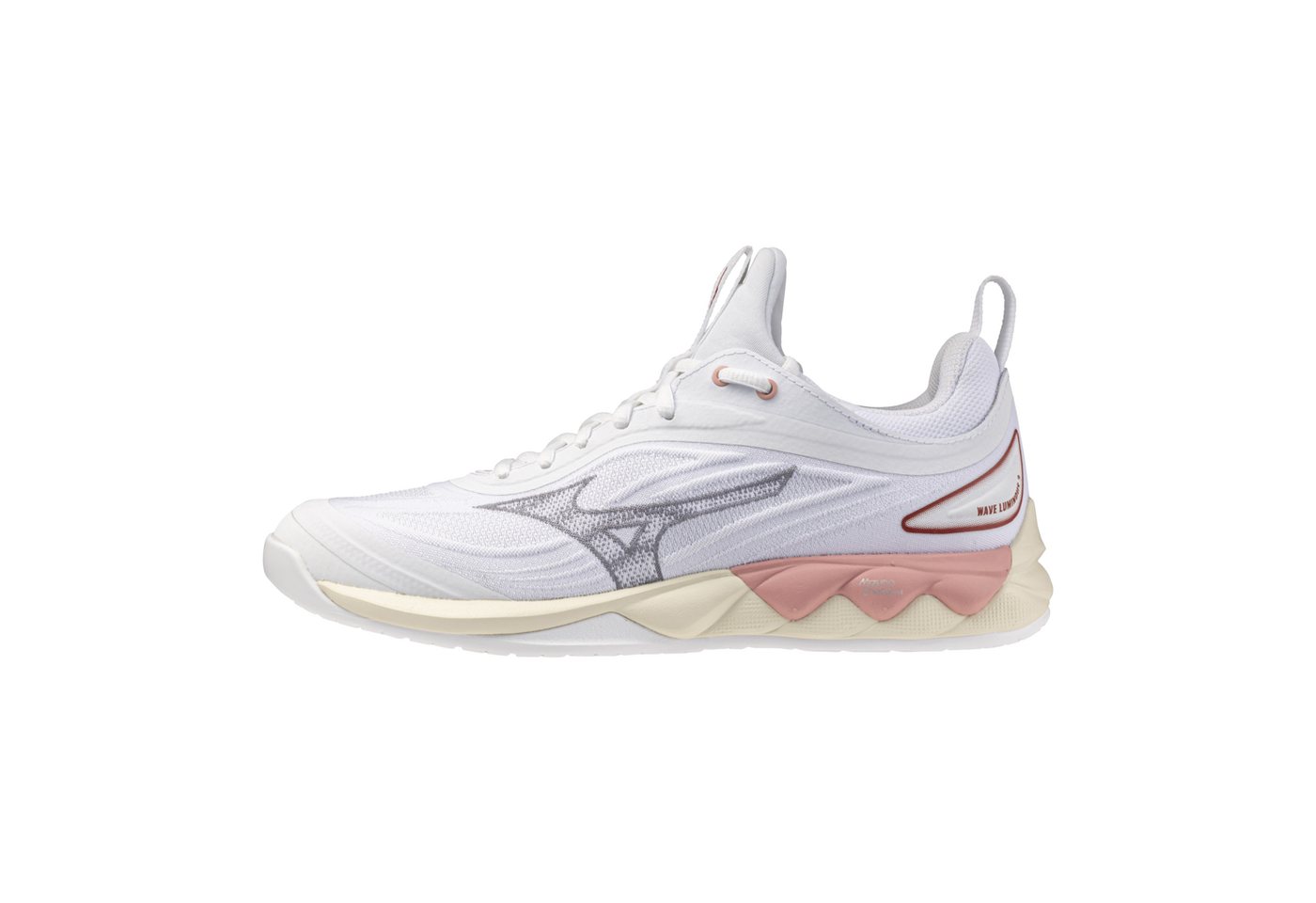 Mizuno WAVE LUMINOUS 3 Ignition Red / Fiery Red / Whi Handballschuh