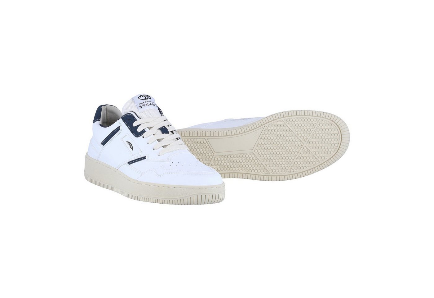 Moea Origin - Mushroom - weiss/blau Sneaker