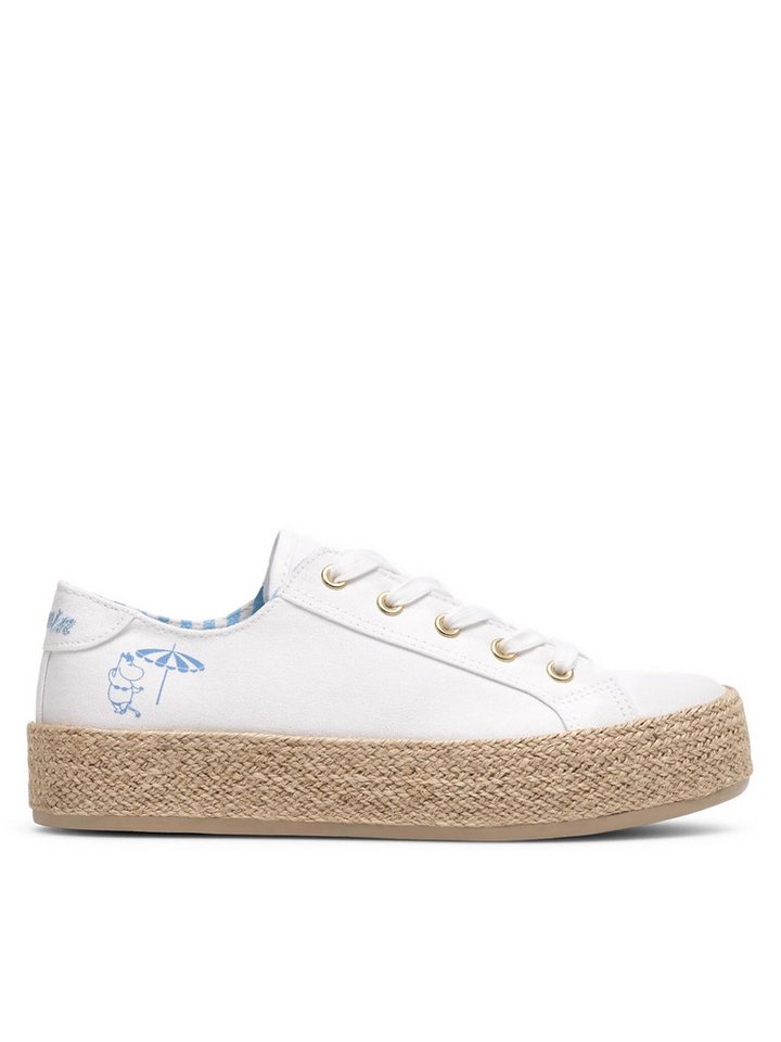 Moomin Sneakers aus Stoff CS-SS24-170MMN Beige Sneaker