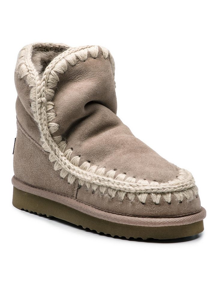 MOU Damen Schneestiefel MOU-Eskimo18 Beige Winterstiefel