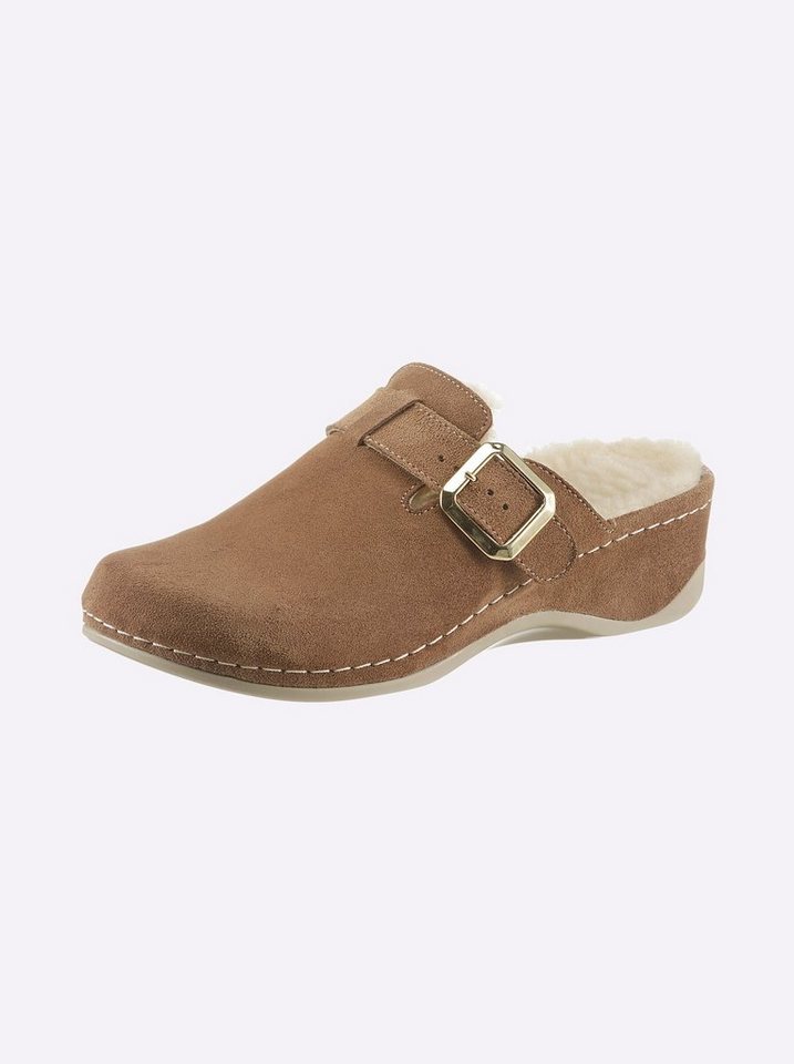 MUBB Pantoffel Hausschuh (braun)