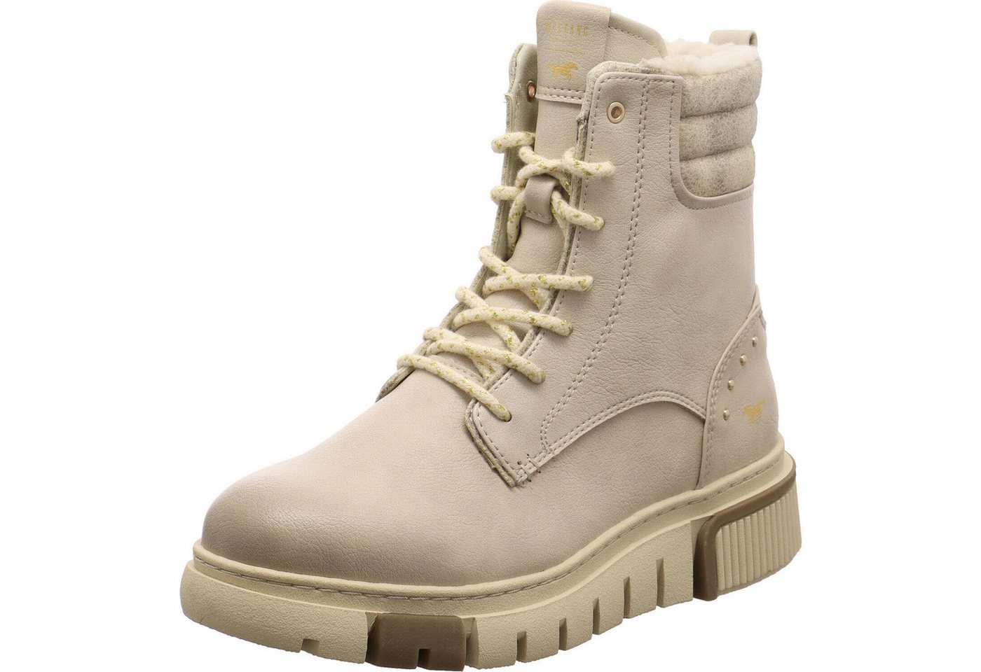 mustang Schnürboots (beige)