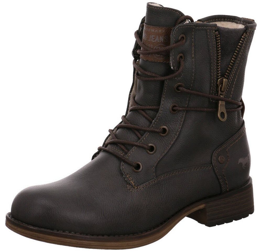 mustang Schnürboots (grau)