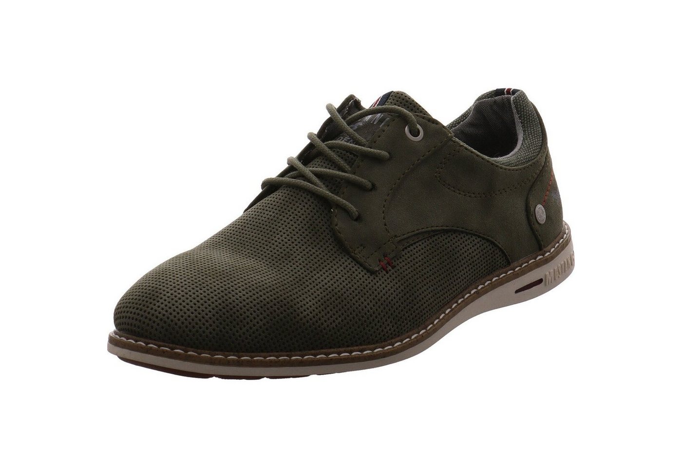 mustang Schnürschuh (grün)