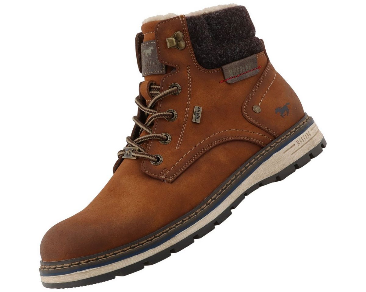mustang shoes 15M0001005-cognac Stiefel