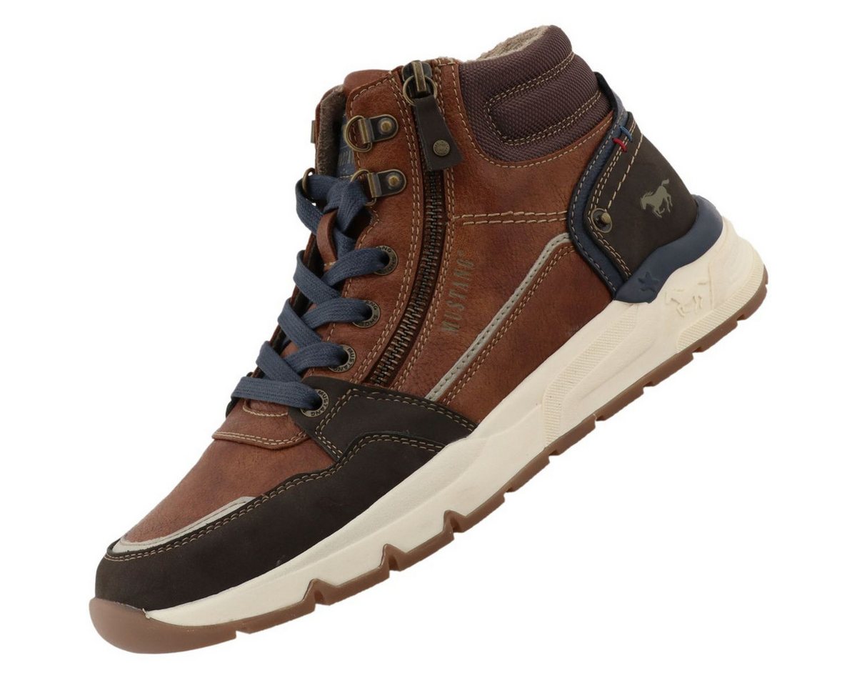 mustang shoes 15M0051004-cognac Stiefel