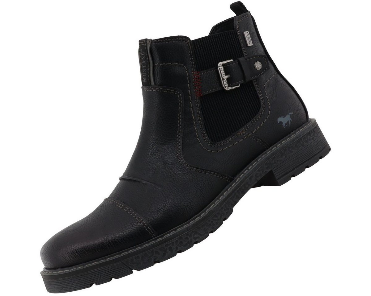mustang shoes 15M0081001-black Stiefelette