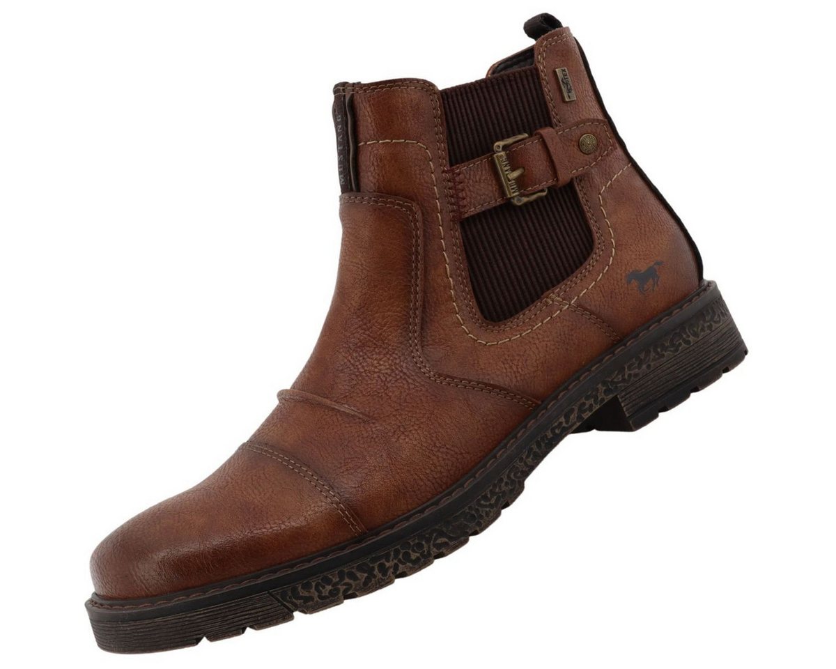 mustang shoes 15M0081001-brown Stiefelette
