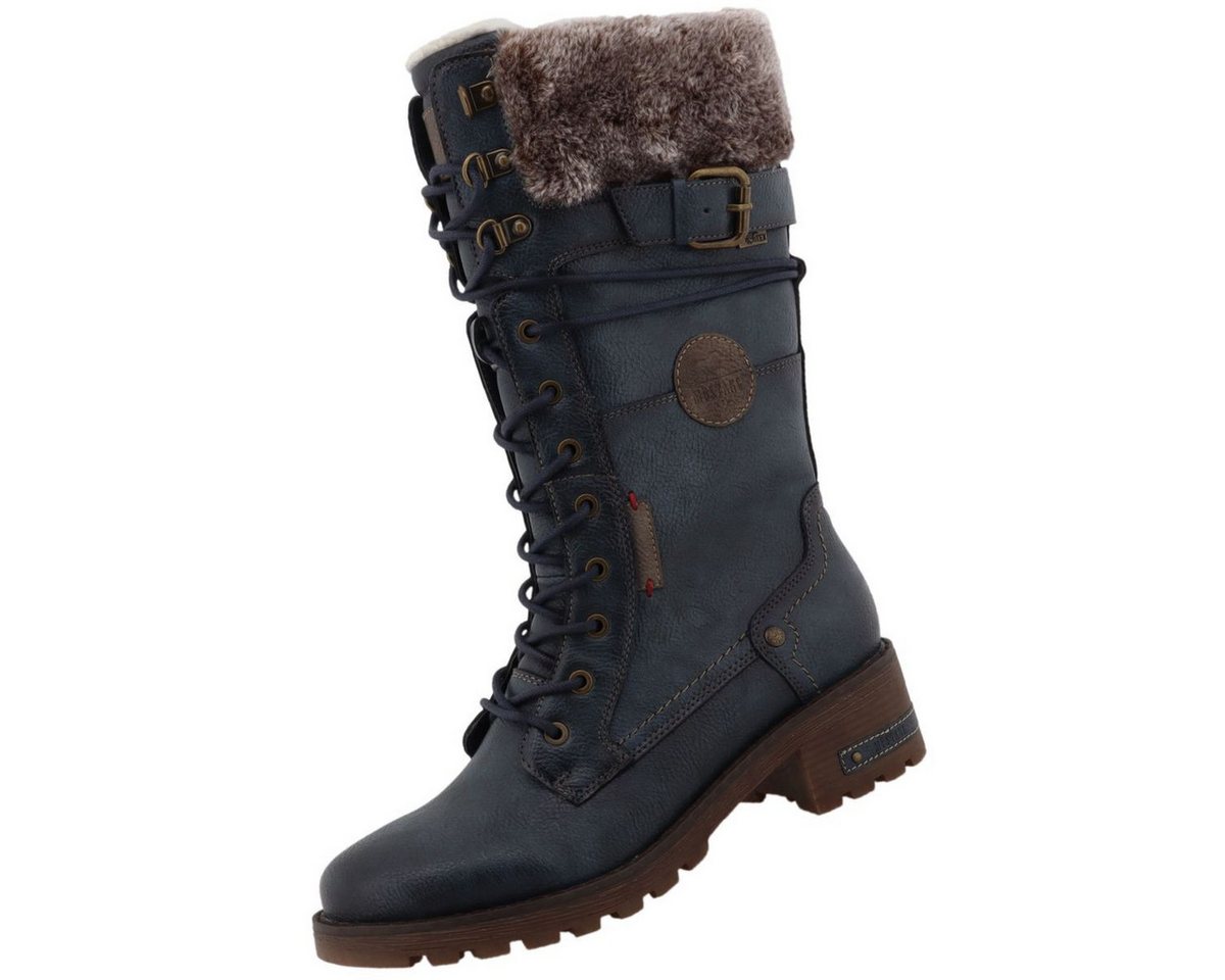 mustang shoes 15M0082003-navy Stiefel