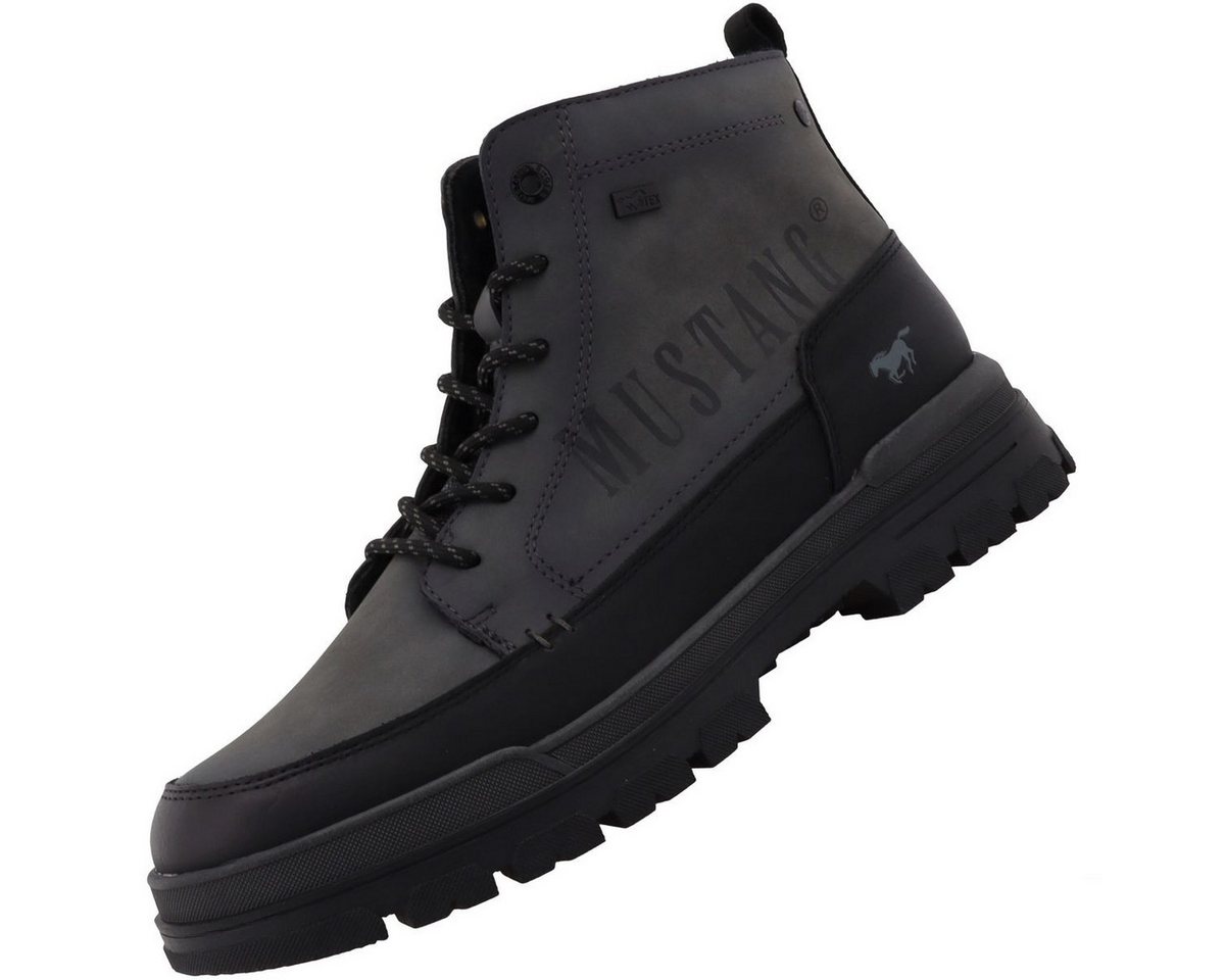 mustang shoes 15M0101004-grey Stiefel