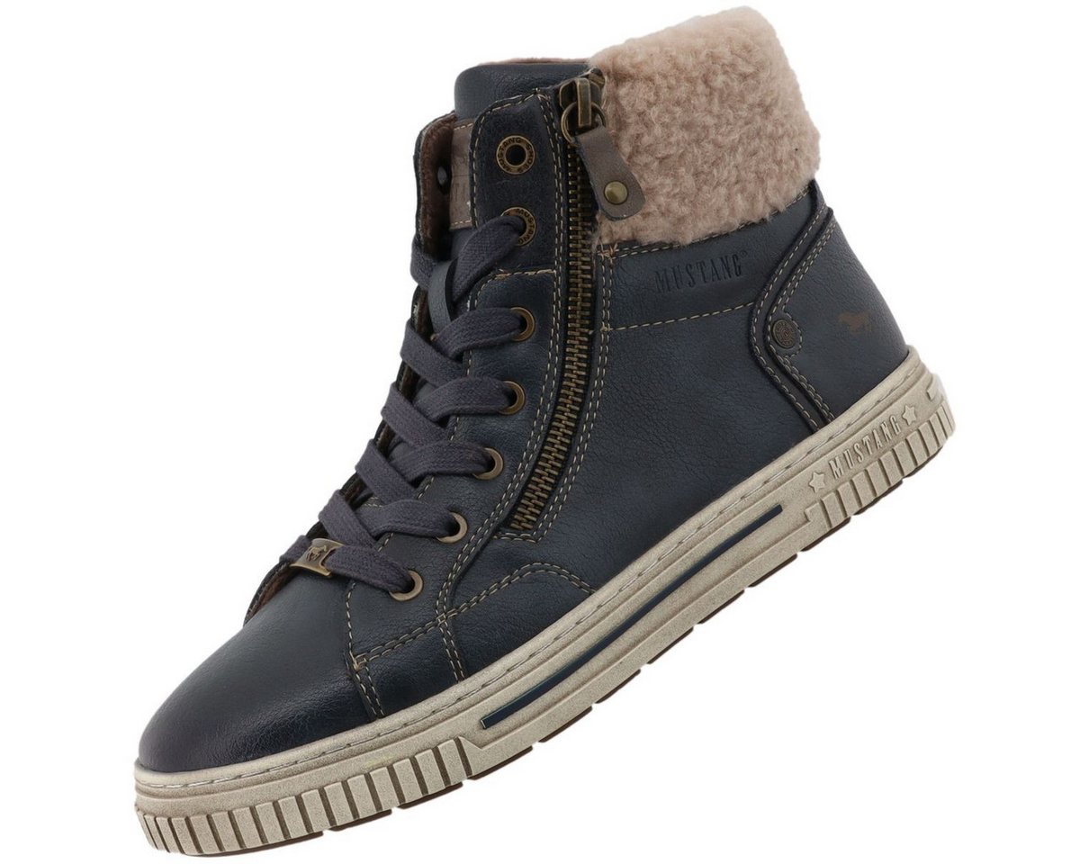 mustang shoes 15M0102002-navy Stiefelette