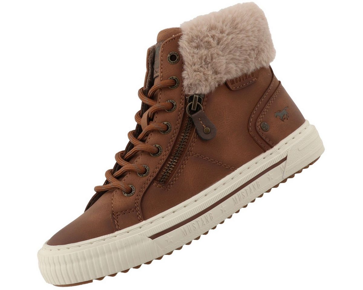 mustang shoes 15M0112003-cognac Stiefelette