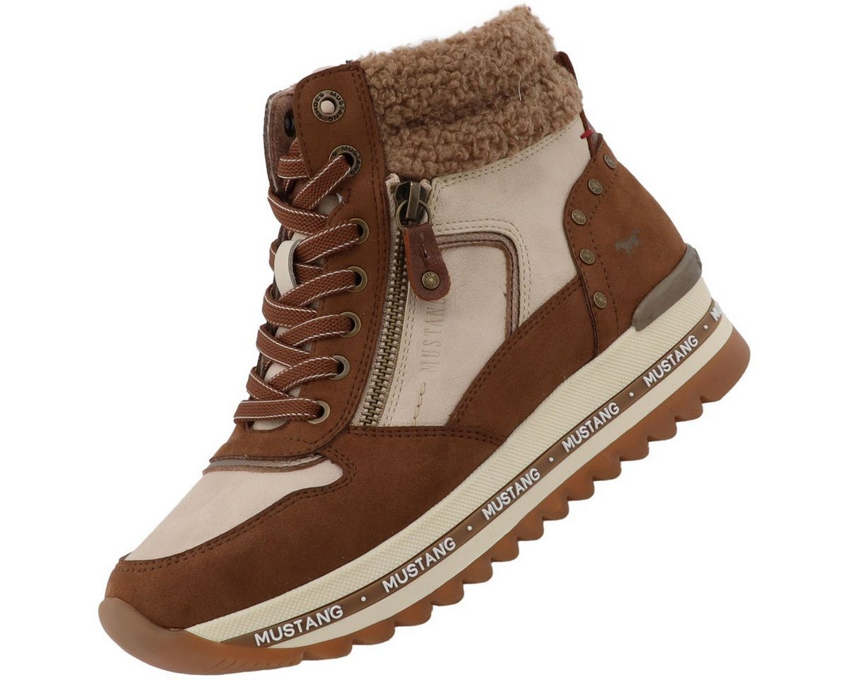 mustang shoes 15M0312003-brown Sneaker