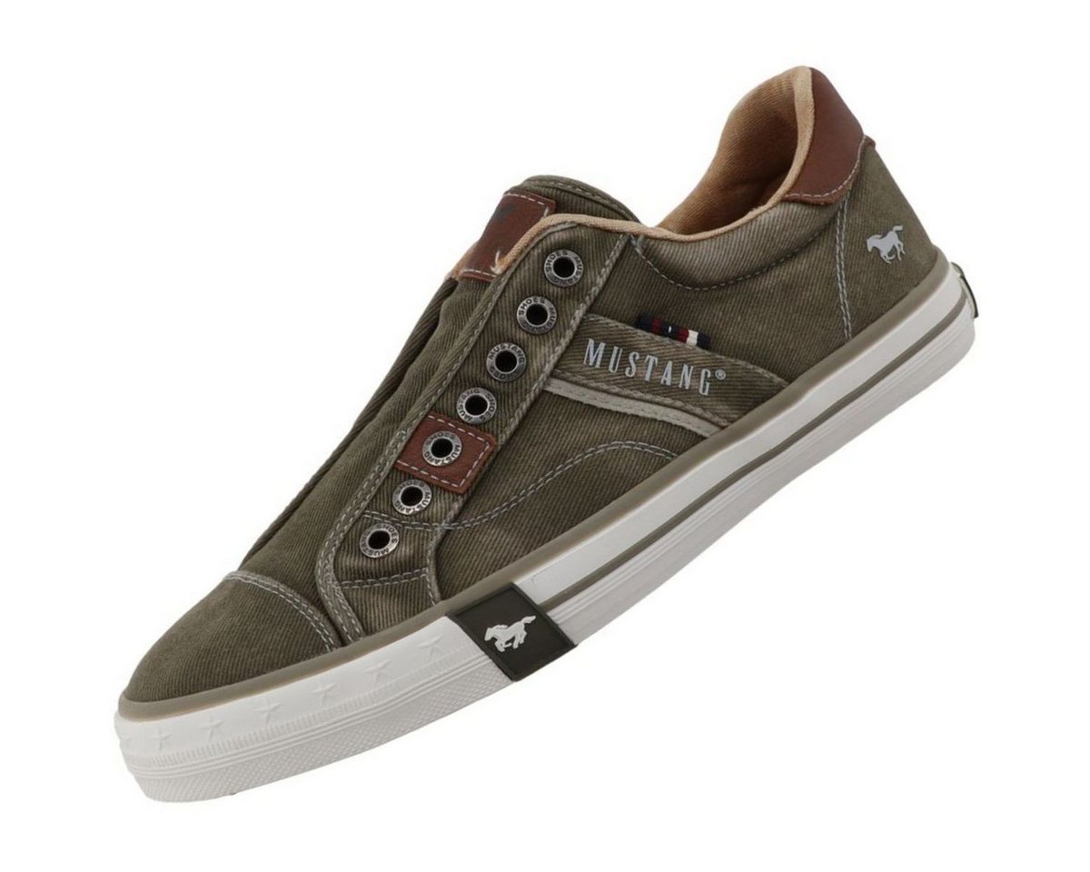 mustang shoes 26M0151004-khaki Slipper