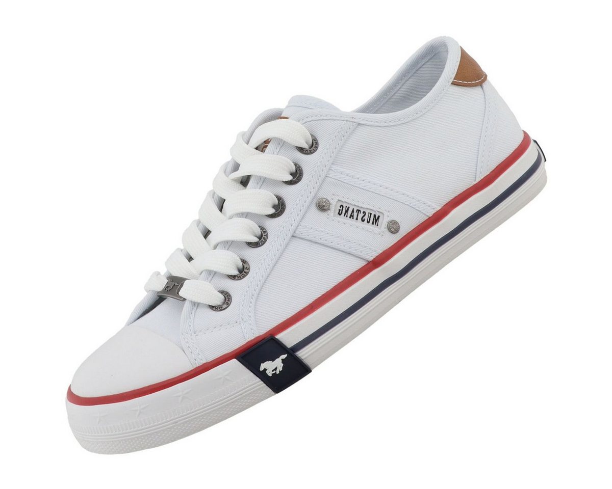 mustang shoes 26M0242007-white Sneaker
