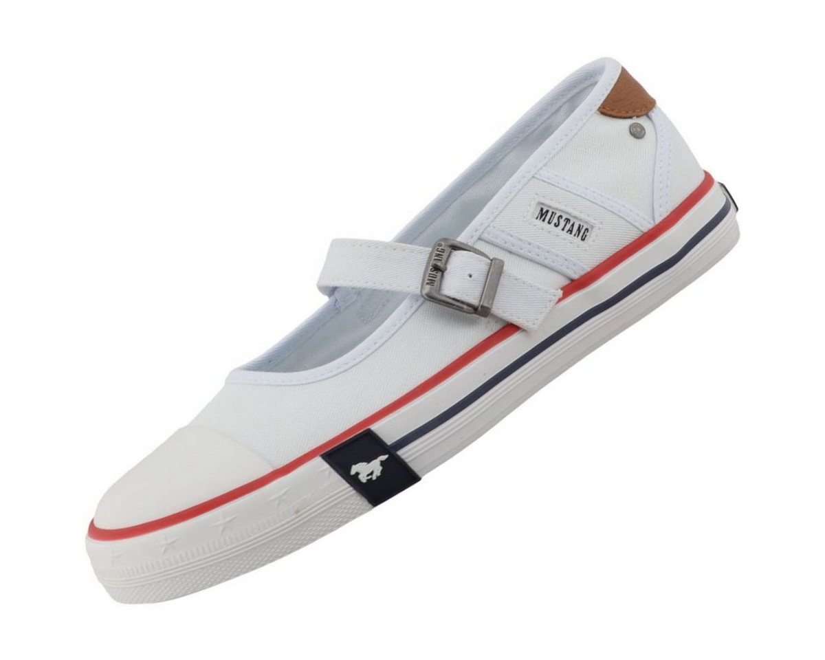 mustang shoes 26M0242015-white Ballerina
